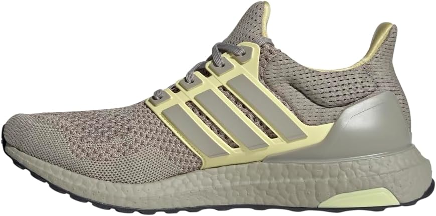 Мужские кроссовки для бега Adidas Ultraboost 1.0, черный/желтый — фото 3
