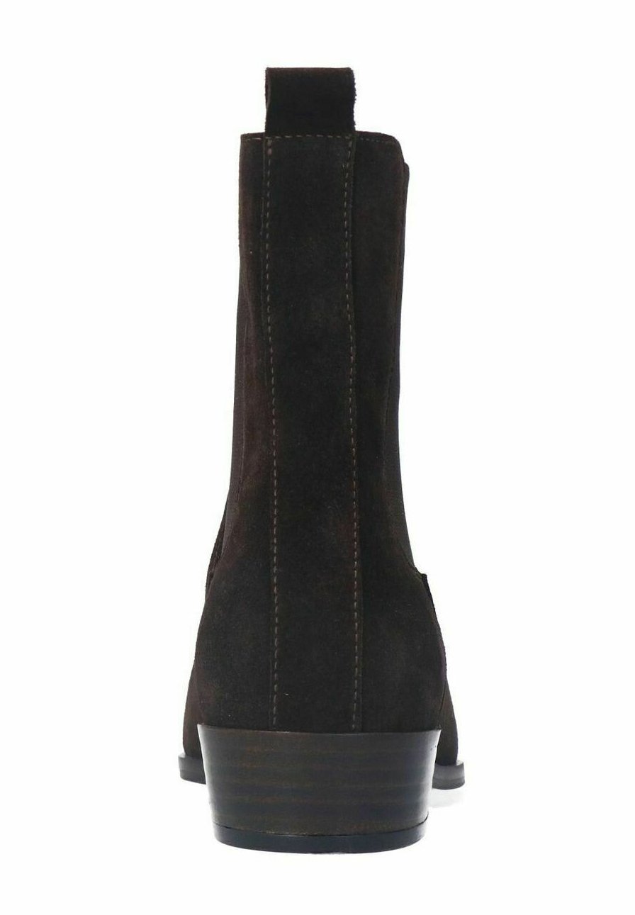 Ботильоны MANFIELD BRAUNE CHELSEA BOOTS AUS VELOURSLEDER Manfield, коричневый — фото 3