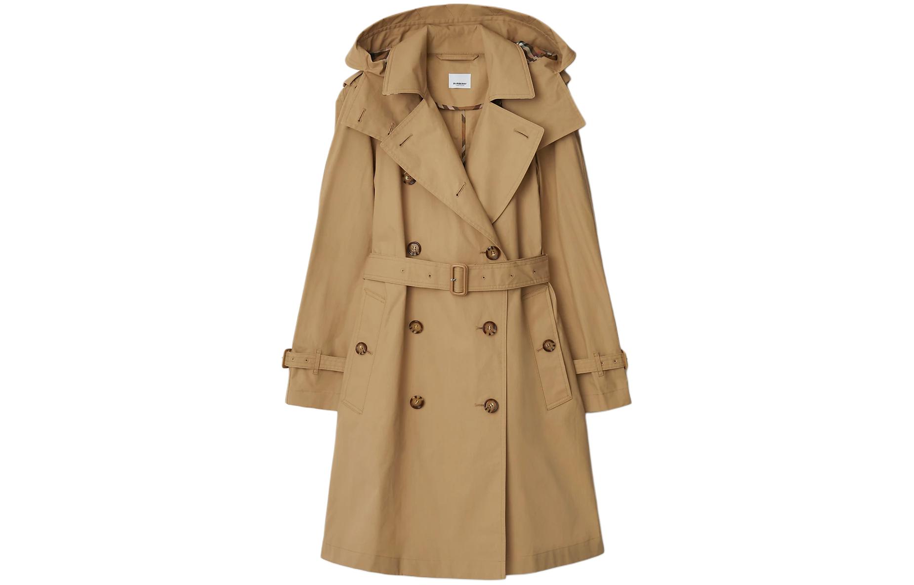 

Burberry Женский тренчкот бежевого цвета, Бежевый, Burberry Женский тренчкот бежевого цвета