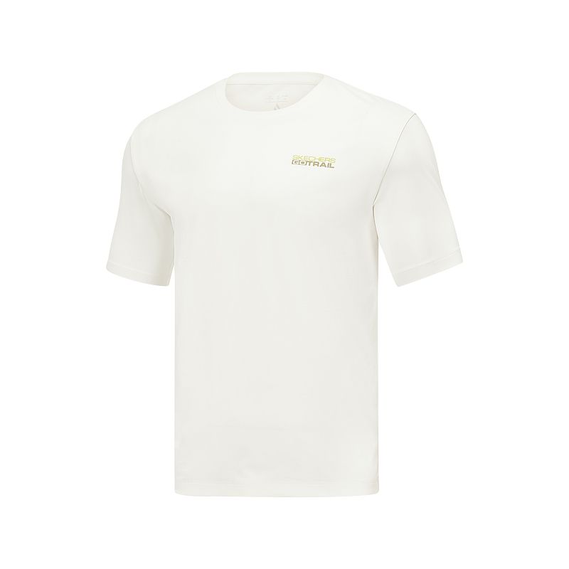 

Skechers Футболка мужская зефирно-белая Marshmallow White, Белый, Skechers Футболка мужская зефирно-белая Marshmallow White