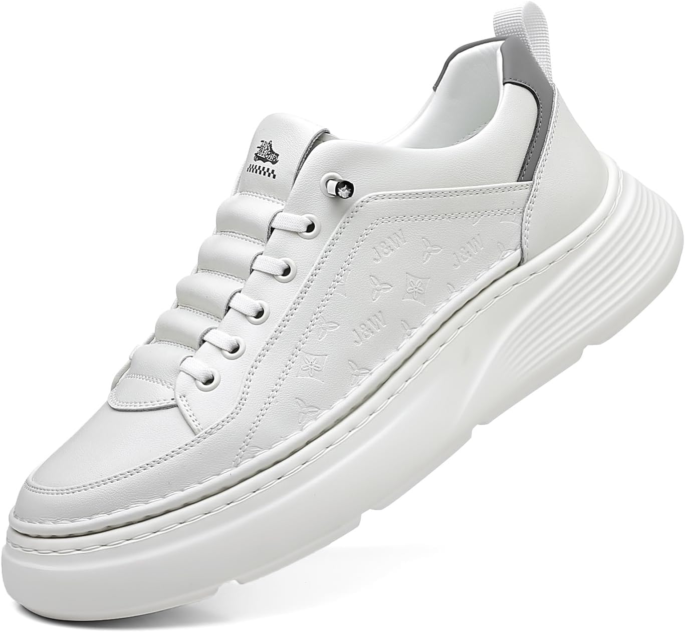 

Мужские удобные дышащие кроссовки без шнурков с противоскользящей подошвой и пенными стельками, подходят для делового и повседневного ношения Lhyxu, белый