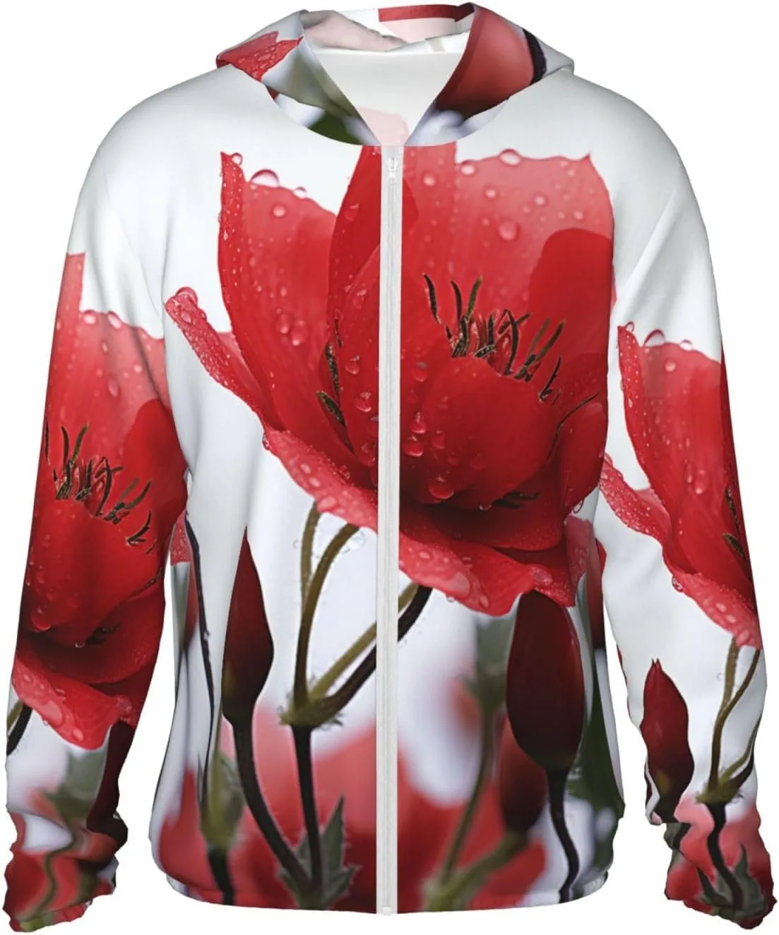 

Куртка с защитой от солнца UPF 50+ Red Flower Bud GFLFMXZW