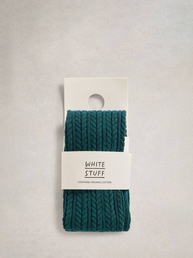 

Патти фактурные колготки White Stuff, Dark Teal
