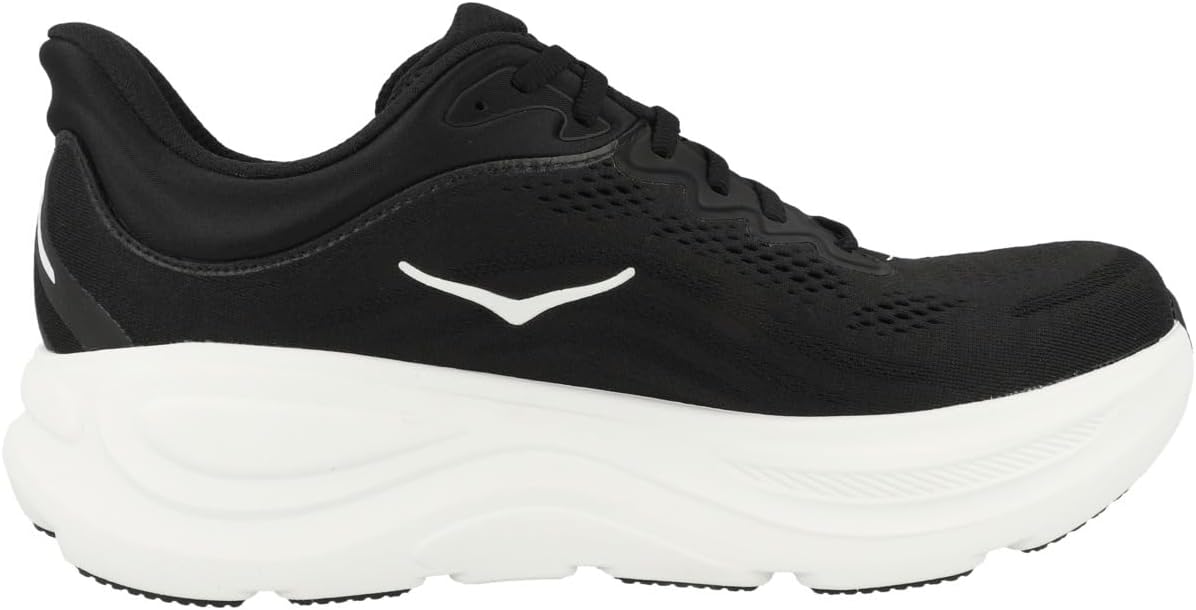 Мужские кроссовки Hoka Bondi 9, белый/черный — фото 3