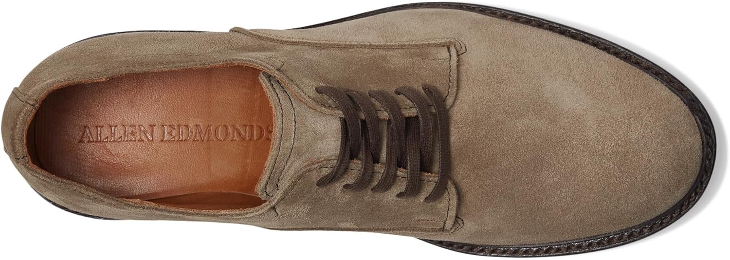 Мужские оксфорды Allen Edmonds Trevor с гладким носком, светло-коричневый — фото 2