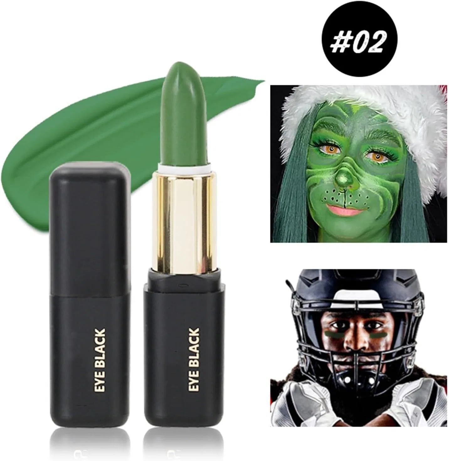 Краска для тела Halloween Body Paint Olive Green White Nude Generic — фото 3