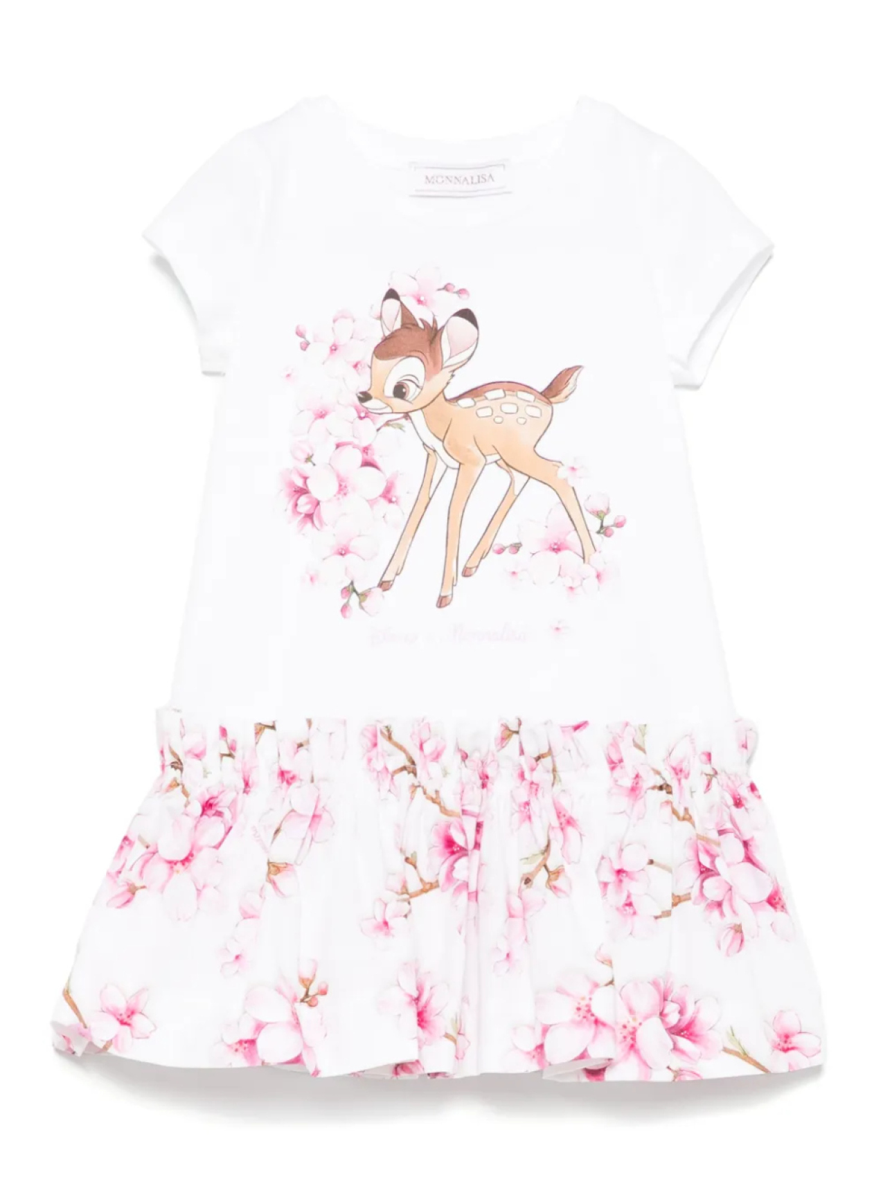 

Платье с принтом X Disney Bambi Monnalisa, белый