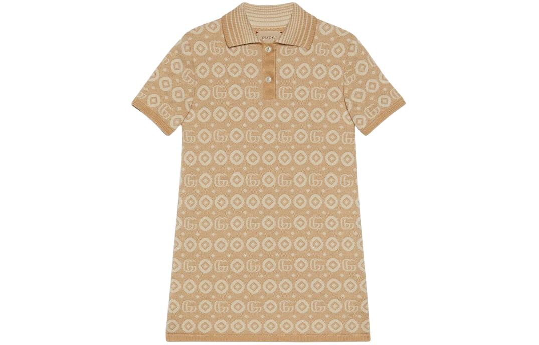 

Женское платье Gucci, хаки