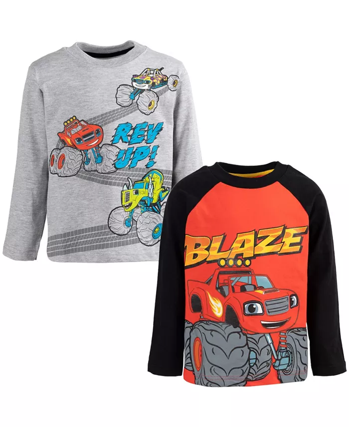 

Футболки для мальчиков, 2 шт Blaze and the Monster Machines, мультиколор