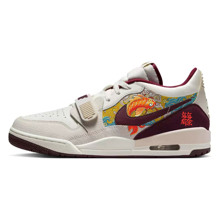 

Jordan Баскетбольные кроссовки Legacy 312 Vintage, низкие, мужские, коричневые/белые