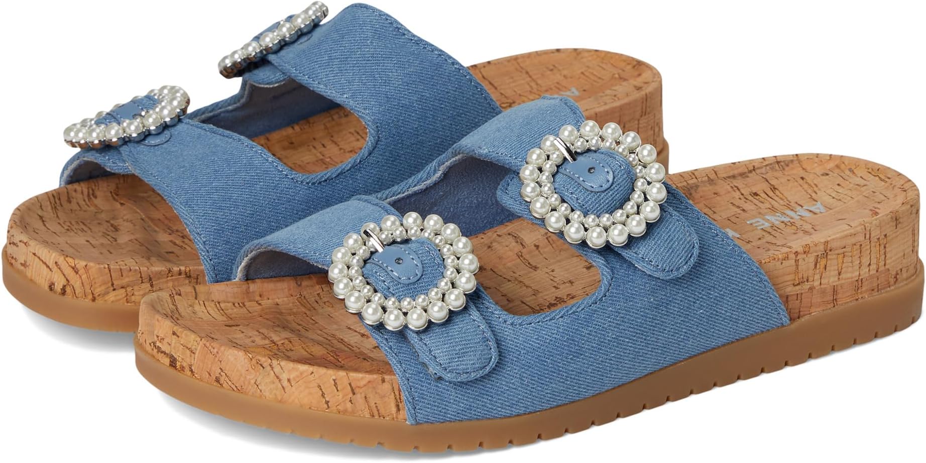 Сандалии Anne Klein Happy, цвет Denim