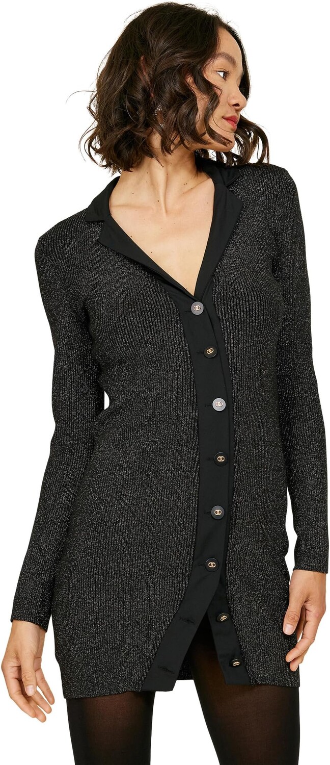 

Платье line and dot Denver Sweaterdress, черный