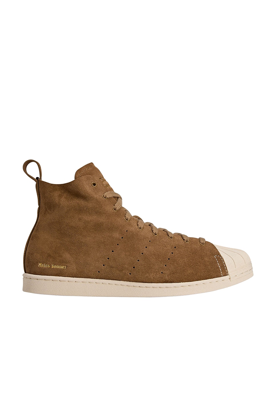 

Кроссовки Superstar hi Adidas By Wales Bonner, supplicol, chalk white & night brown