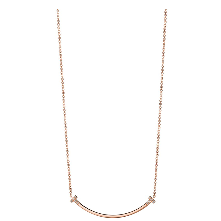 

TIFFANY & CO. Ожерелье из розового золота 18 карат T 18K для женщин