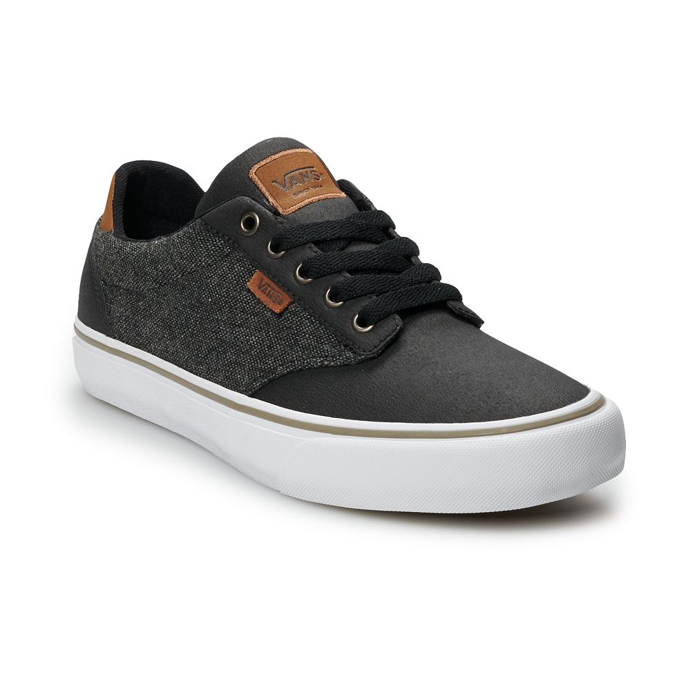 

Черные мужские туфли Vans Atwood DX Daschund, цвет Black Daschund