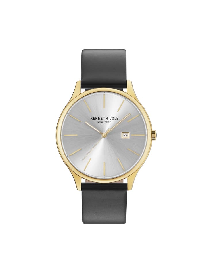 

Kenneth Cole Кварцевые часы KC15096001 в золотом корпусе