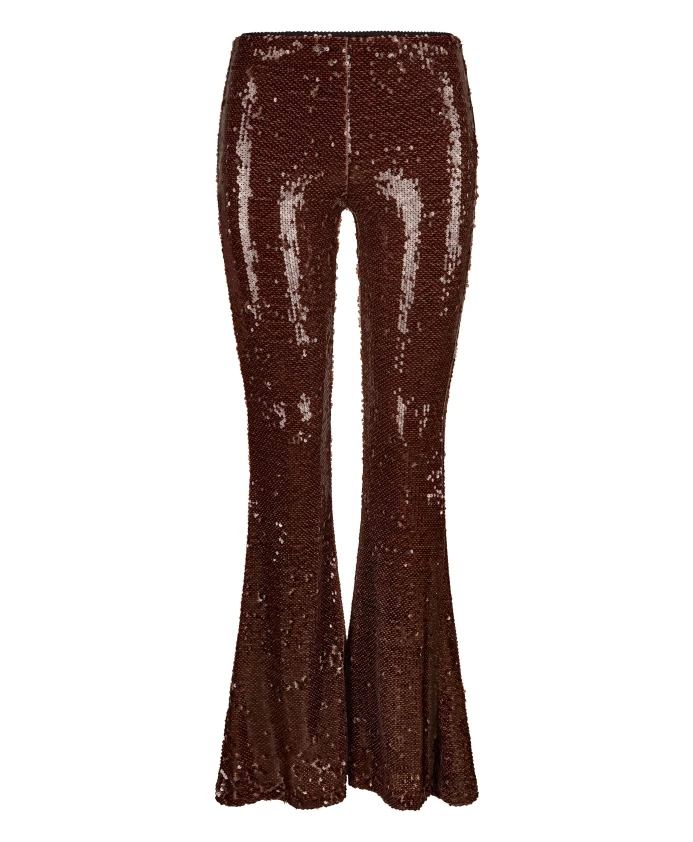 

Брюки Ewino с пайетками Nicowa, коричневый