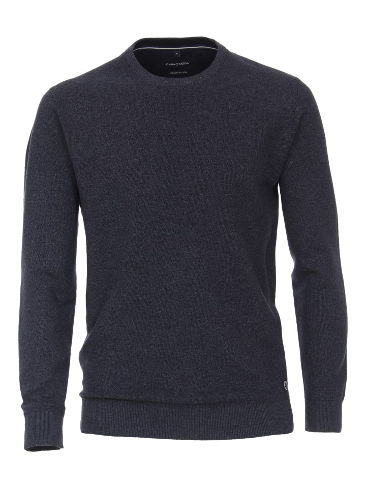 

Темно-синий свитер CASAMODA