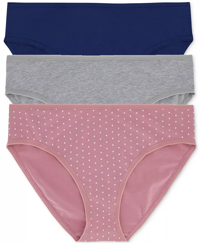 

Женские трусы-хипстер 3 шт. GPW00277 GAP, розовый