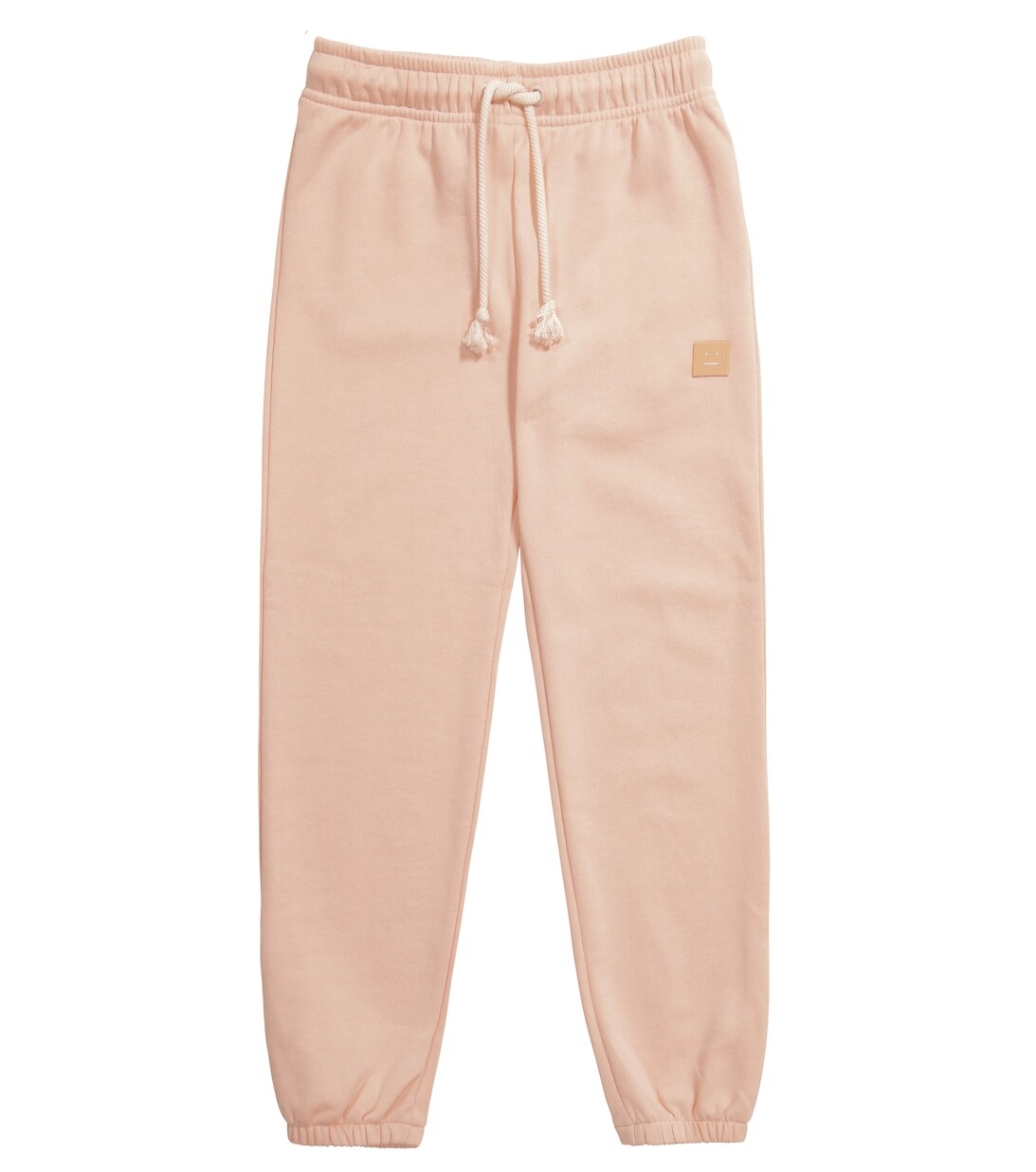 

Спортивные штаны из хлопкового джерси Acne Studios, розовый