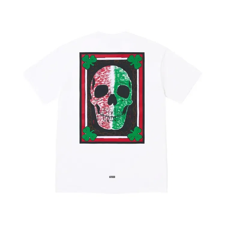Футболка Supreme x Mike Kelley Banner Tee, белый — фото 2