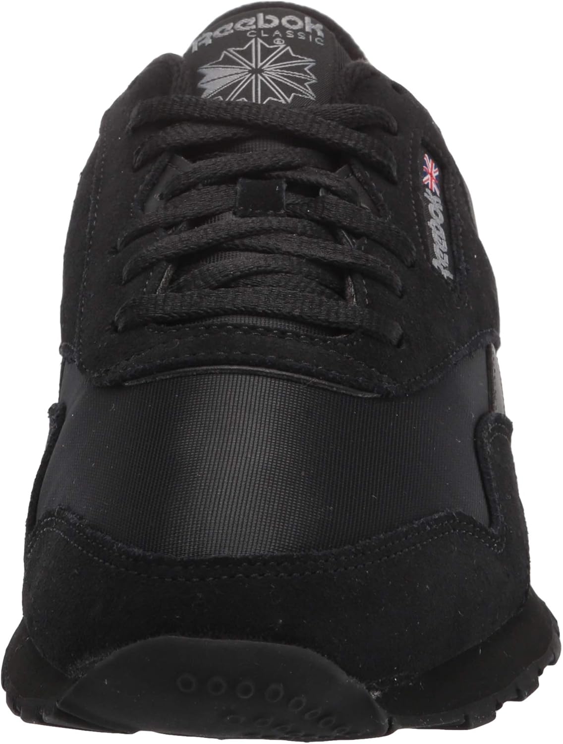 Мужские классические кроссовки Reebok из нейлона, черный/серый — фото 2