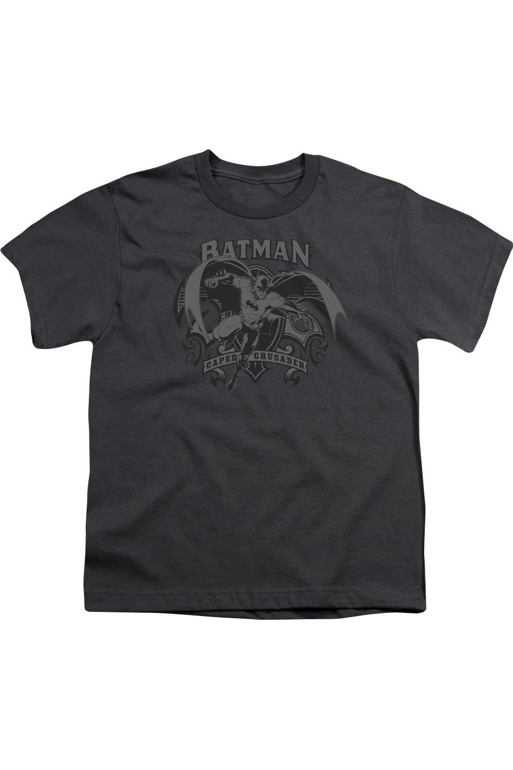 

Футболка Batman Crusade с коротким рукавом для детей Gildan, Charcoal