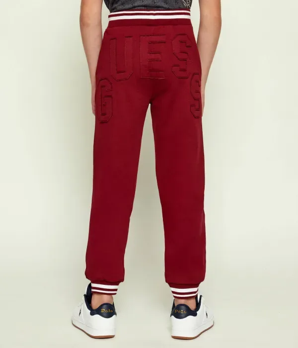Спортивные штаны regular fit Guess, бордовый — фото 3