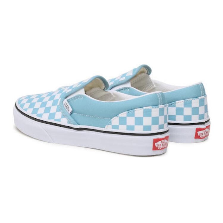 Детские кроссовки для скейтбординга, детские, низкие, синие Vans, синий — фото 4