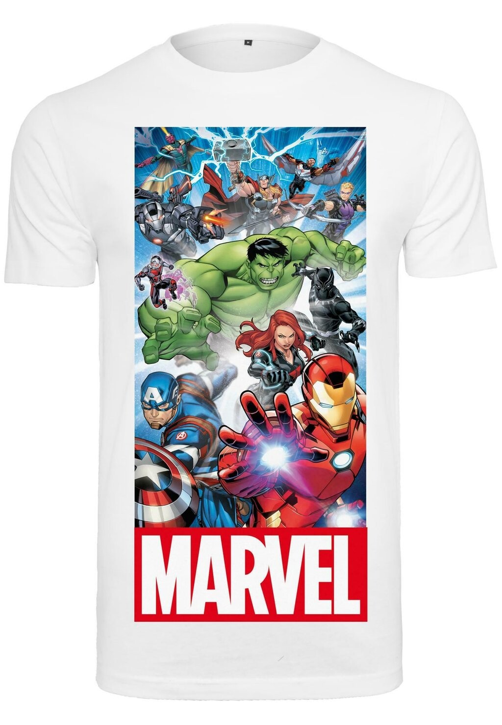 

Футболка с принтом AVENGERS ALLSTARS TEAM TEE Merchcode, цвет white