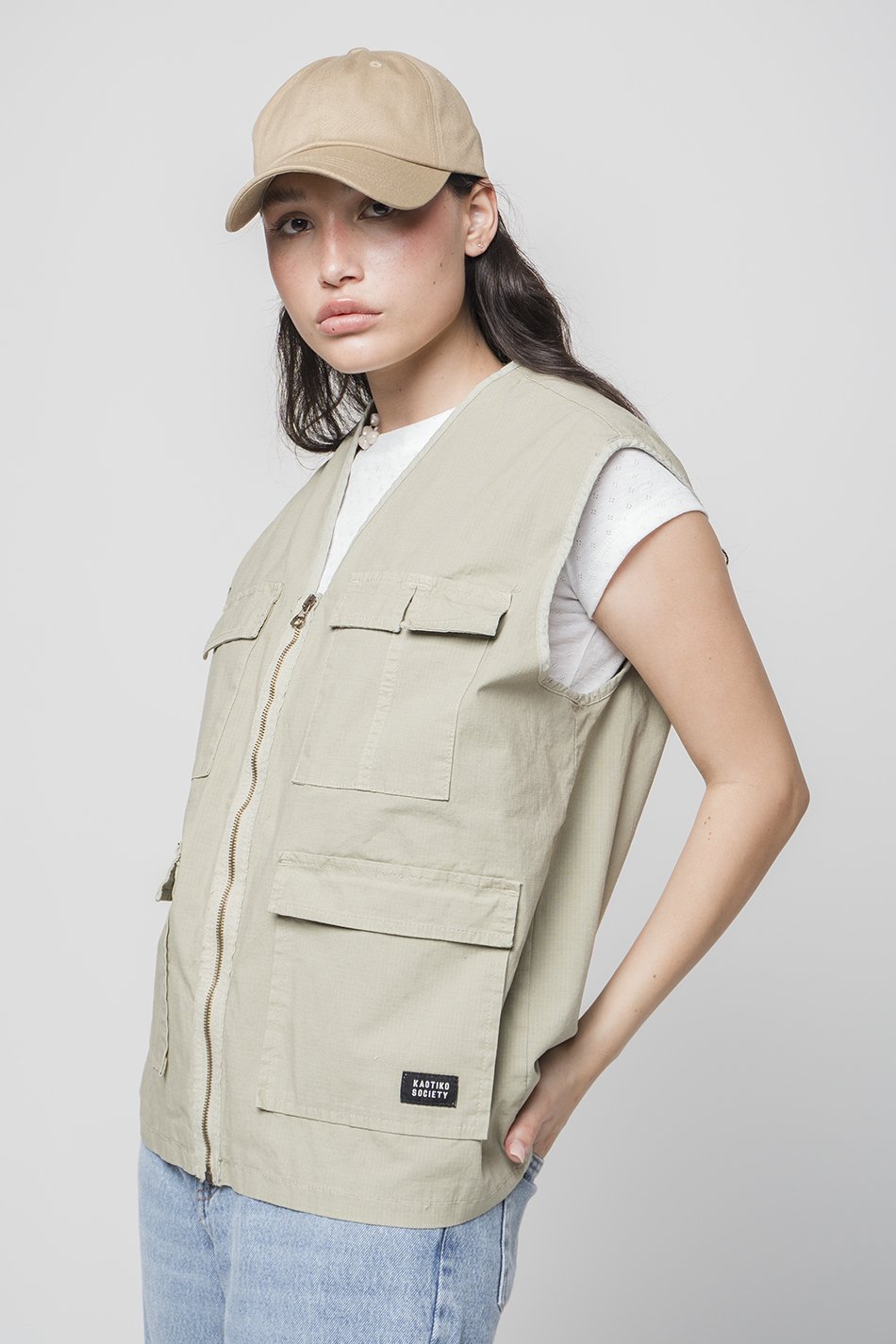

Жилет VEST RIP STOP UNISEX Kaotiko, зеленый
