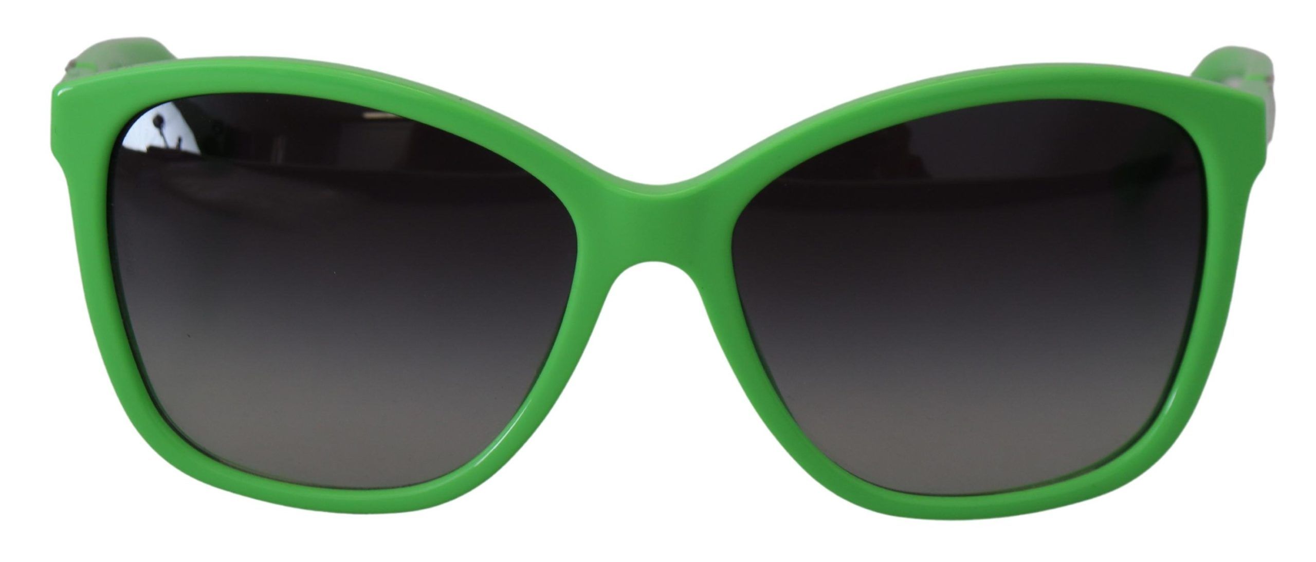 

Круглые солнцезащитные очки Chic Green Acetate Dolce & Gabbana, зеленый