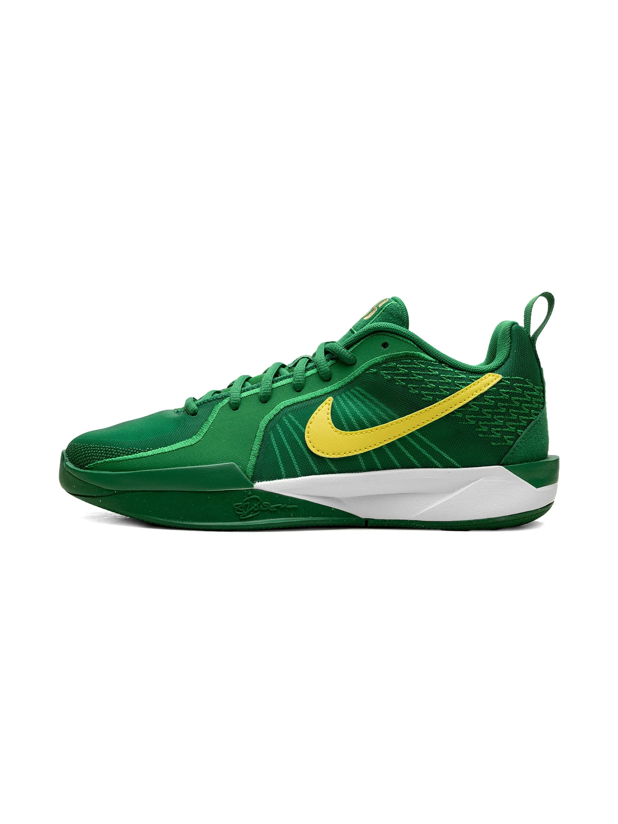 

Кроссовки Sabrina 2 Apple Green/Yellow Strike Nike Kids, зеленый