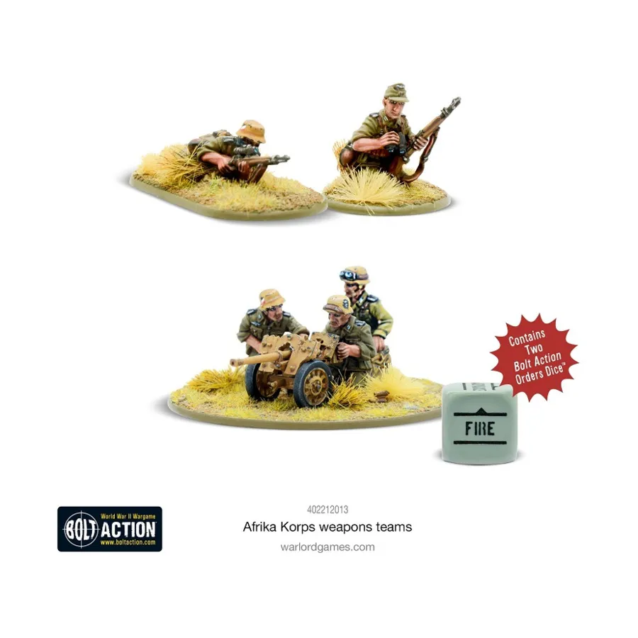 

Боевые группы Африканского корпуса, Bolt Action - German - Afrika Korps (28mm)