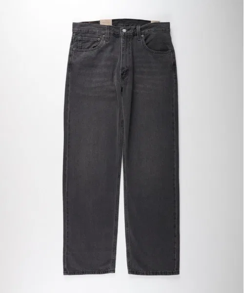 【Levi's】555 Свободные прямые джинсы (Винтажные / Свободный крой / Состаренные / Повседневные для взрослых / Оригинальные)