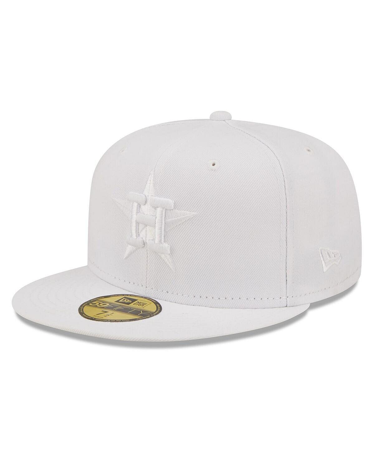 

Мужская приталенная шляпа Houston Astros White on White 59FIFTY New Era