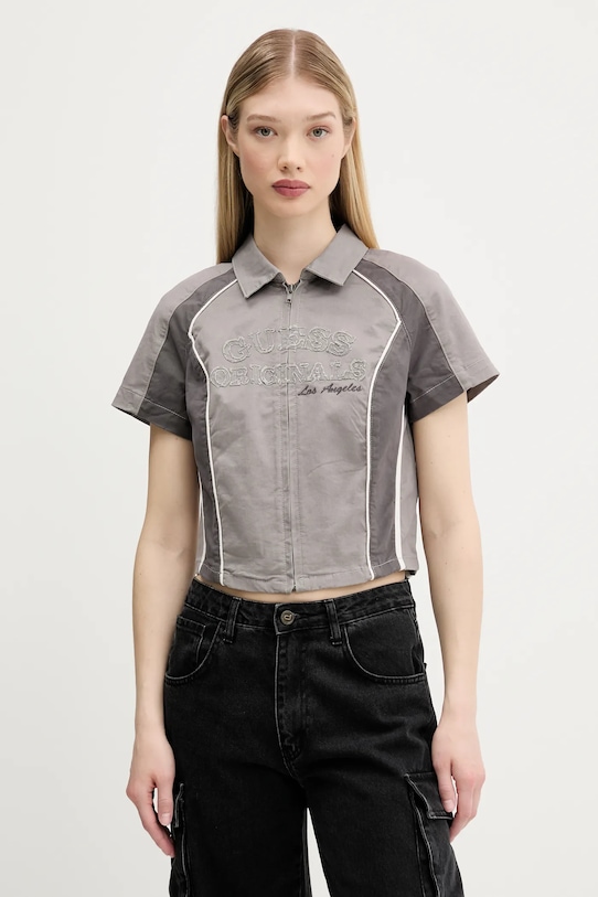 

Рубашка Guess Originals, серый