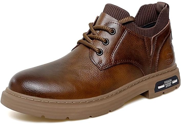 

Мужские повседневные ботинки TGRNFHKPYY в стиле ретро для активного отдыха на природе, коричневый