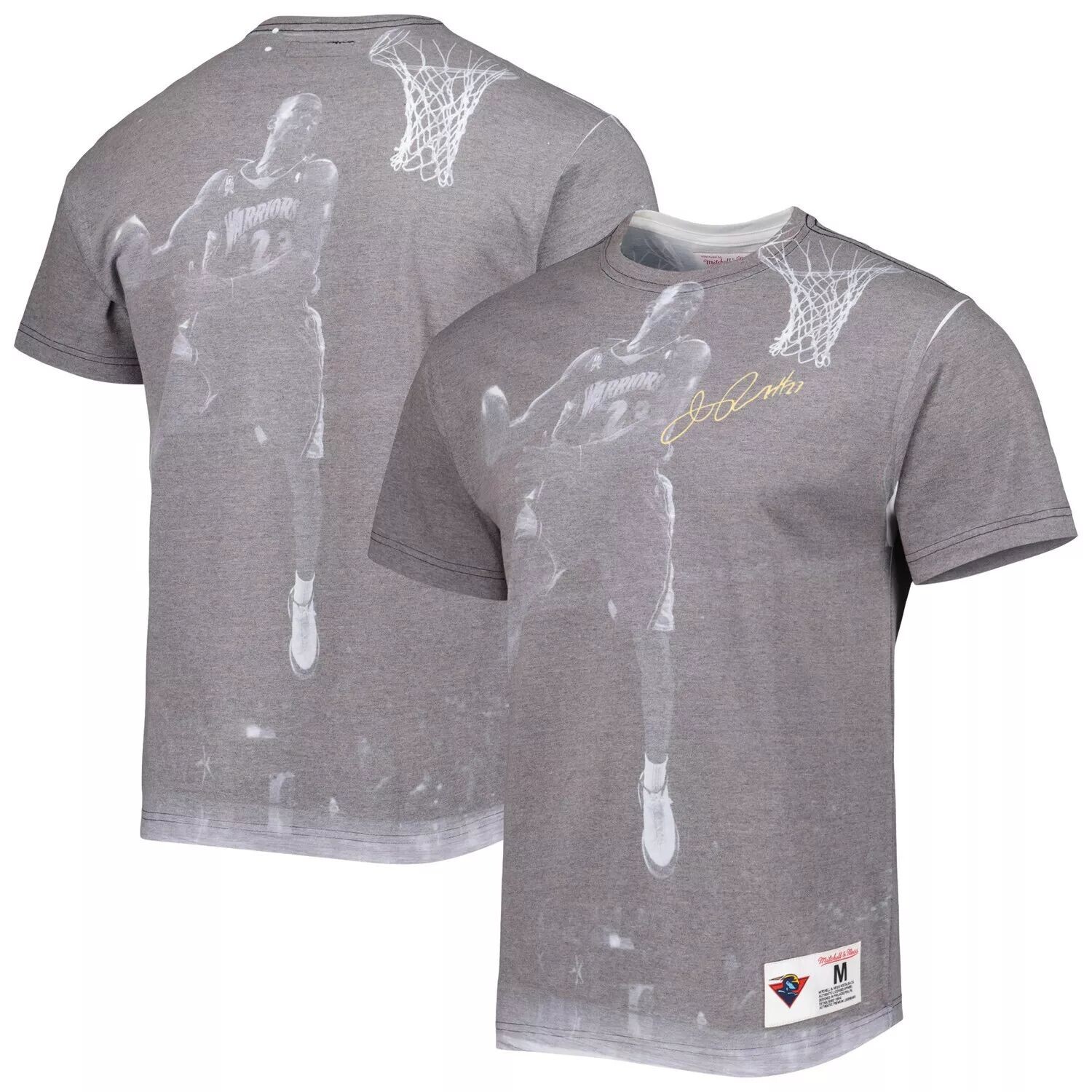 

Мужская серая сублимированная футболка Mitchell & Ness Jason Richardson Golden State Warriors выше The Rim, Серый, Мужская серая сублимированная футболка Mitchell & Ness Jason Richardson Golden State Warriors выше The Rim
