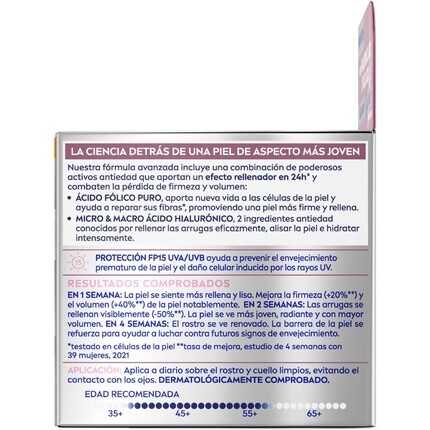 Крем для лица Nivea — CELLULAR FILLER Дневной с гиалуроновой кислотой и фолиевой кислотой SPF30, 50 мл — фото 2