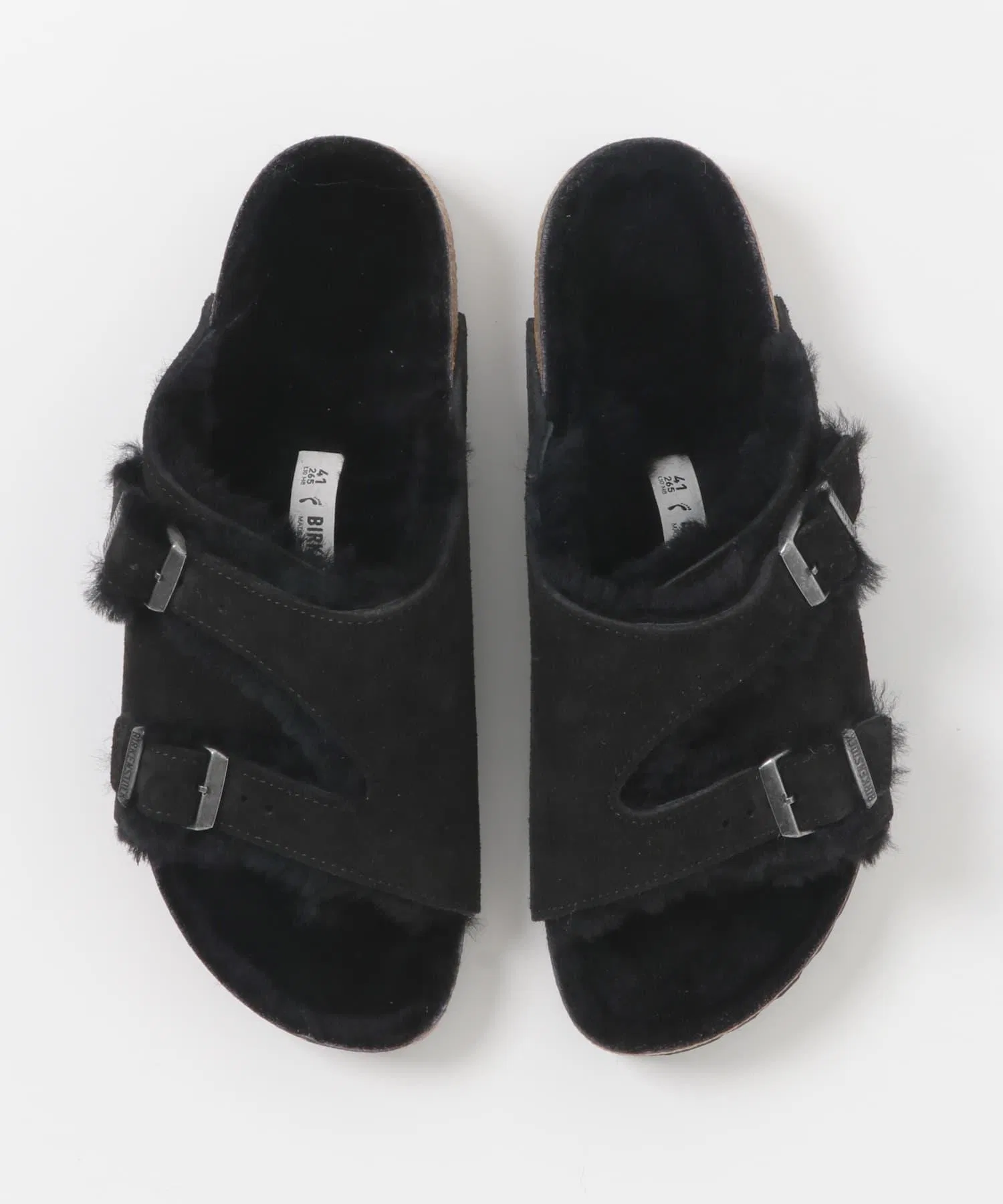 Мужские сандалии BIRKENSTOCK ZURICH SHEARLING — фото 3
