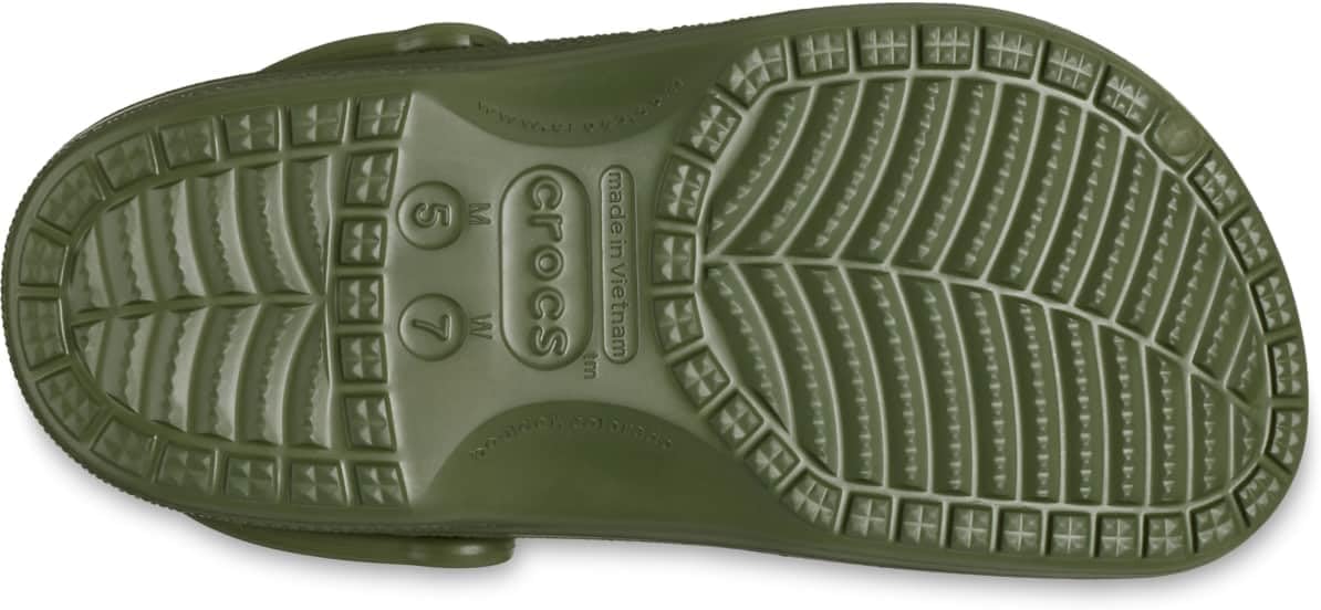 Мужские сабо Crocs Baya с подкладкой, зеленый — фото 4
