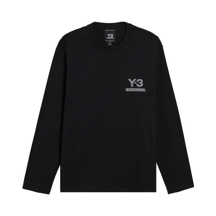 

Футболка Y-3 x Neighborhood Logo Long-Sleeve Tee 'Black'