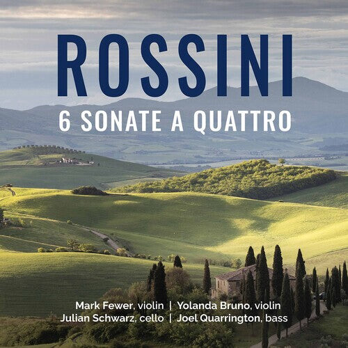 

CD диск Rossini / Fewer / Quarrington: 6 Sonate a Quattro