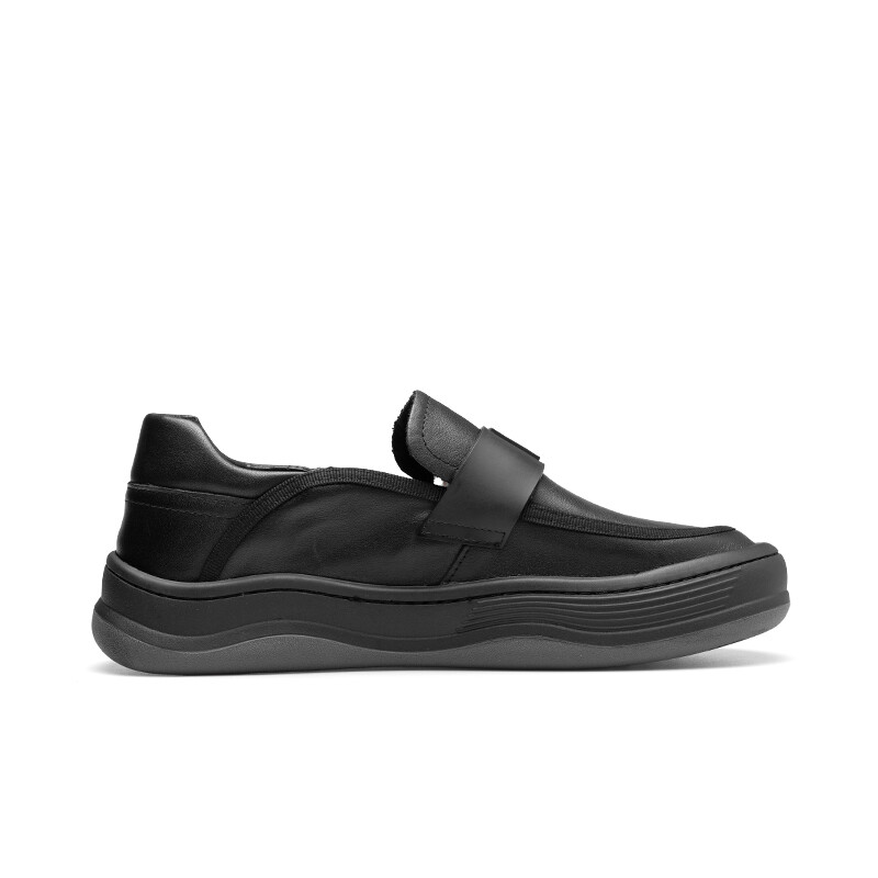 Туфли мужские Men"s Casual Men Low-Top Pardasaul, цвет Black Fleece-Lined — фото 2
