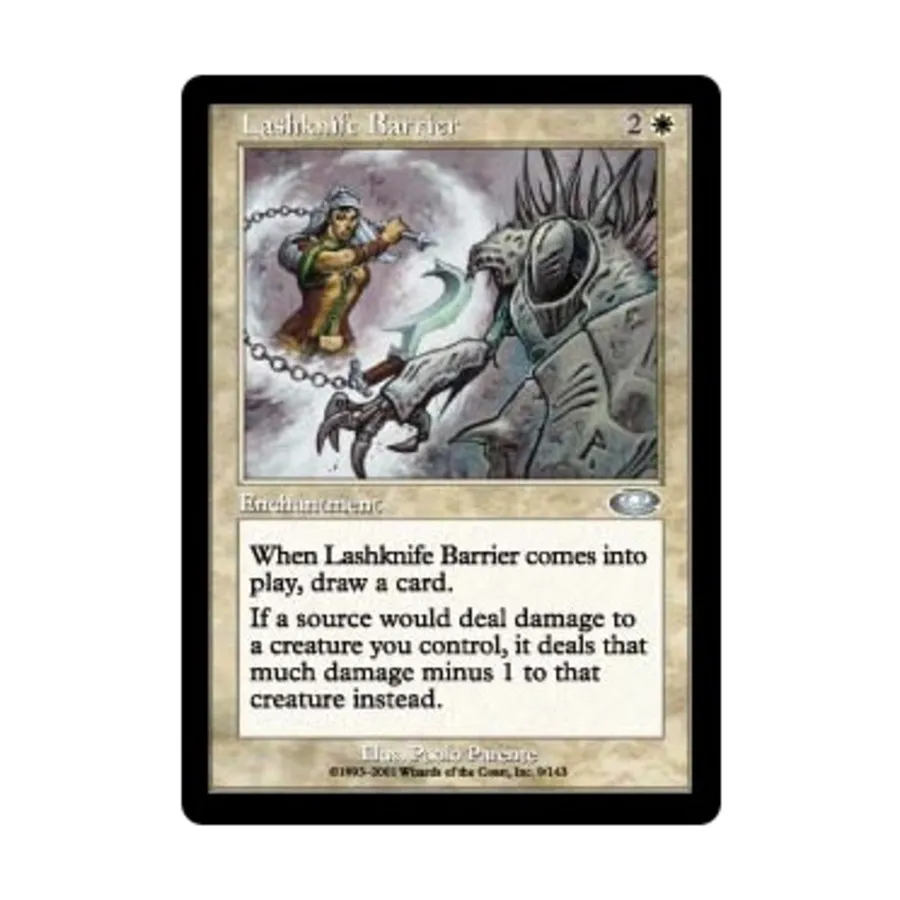 

CCG Барьер из плетеного ножа (U), MTG - Planeshift