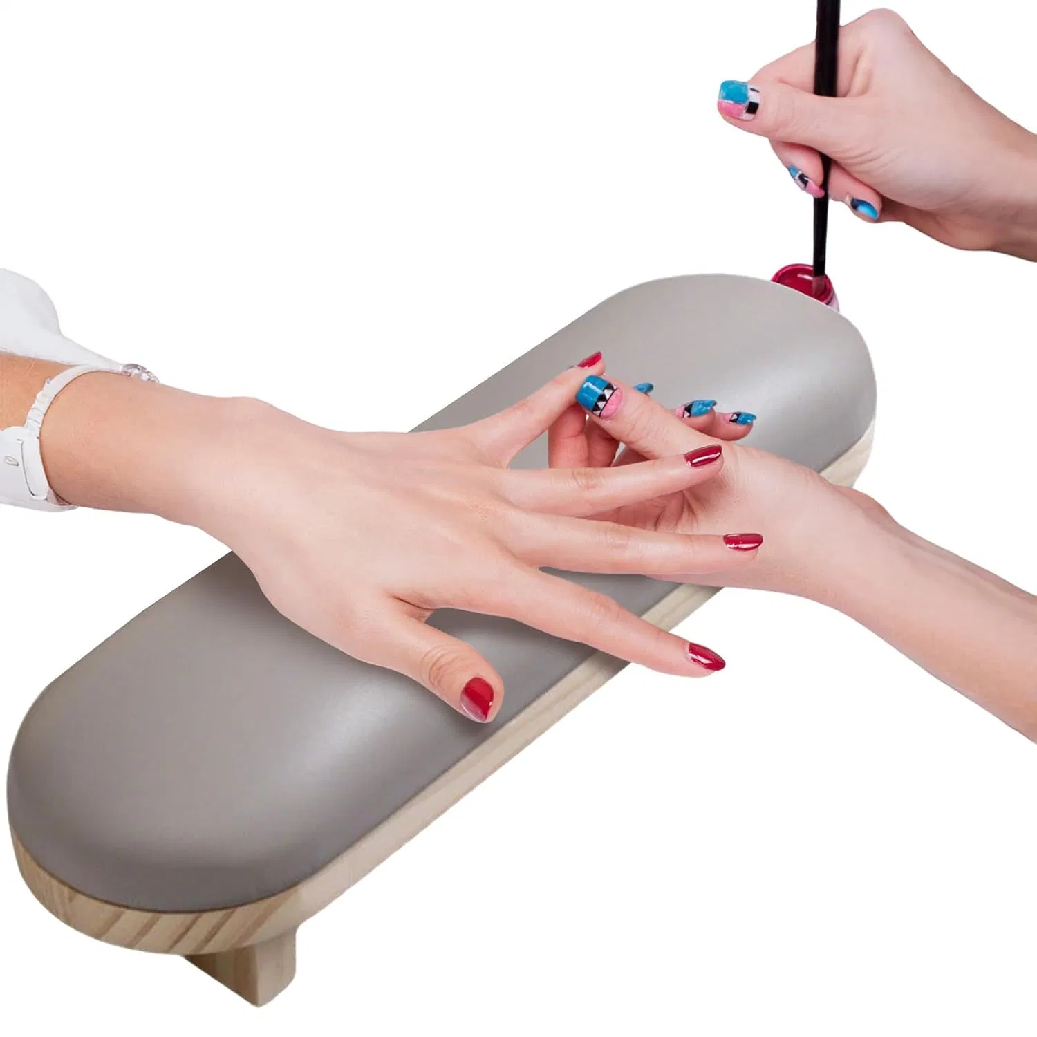 Подставка для рук для мастеров маникюра Generisch, Gray