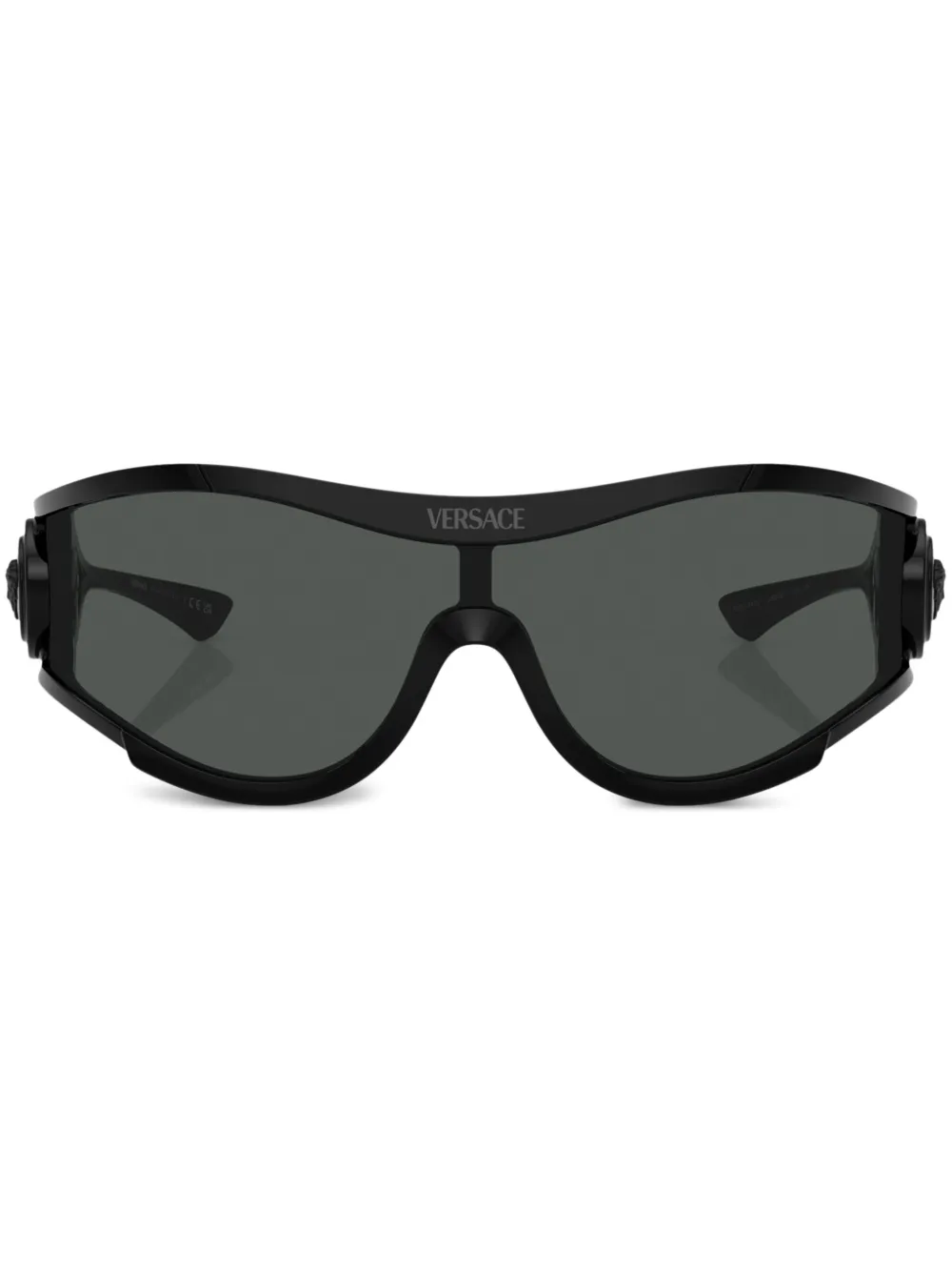 

Солнцезащитные очки-пилоты с декором Medusa Versace Eyewear, черный