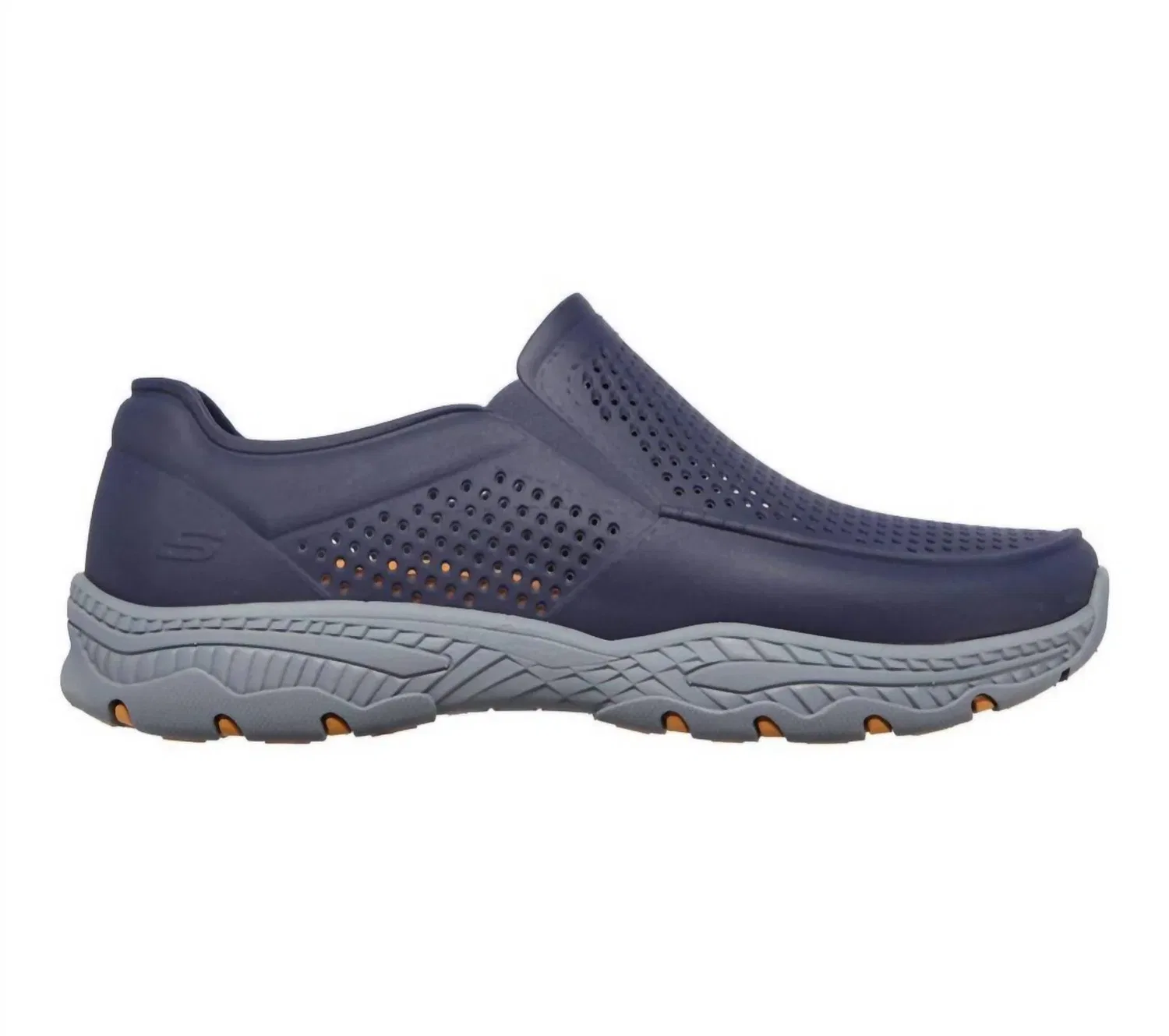 Skechers Мужские лоферы Creston Ultra синего цвета — фото 3