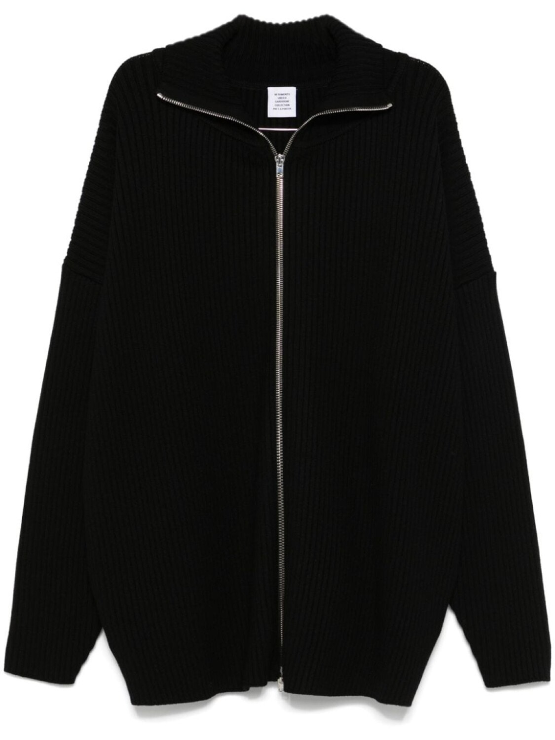 

Кардиган на молнии VETEMENTS, черный